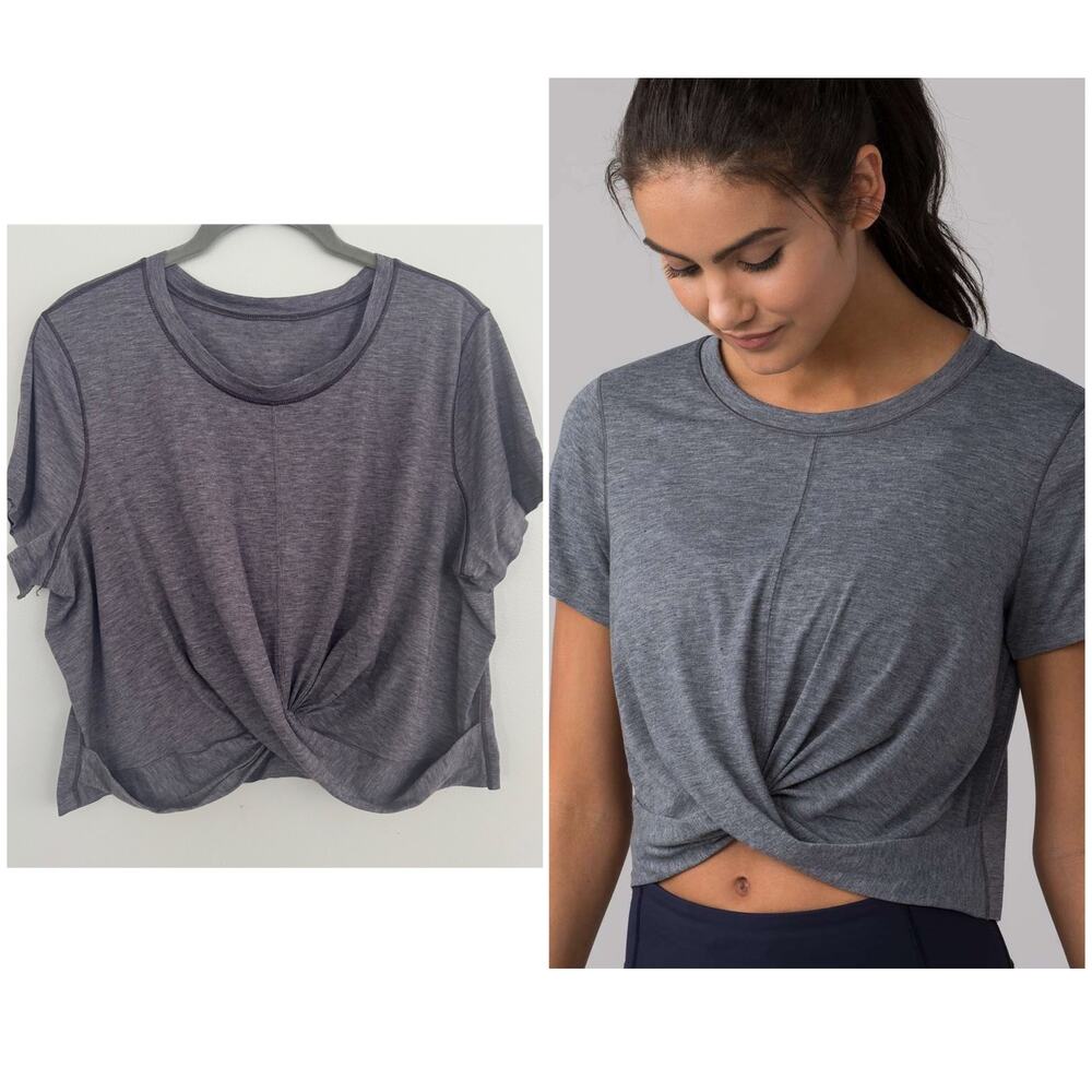 Lululemon Intended Crop Tee
